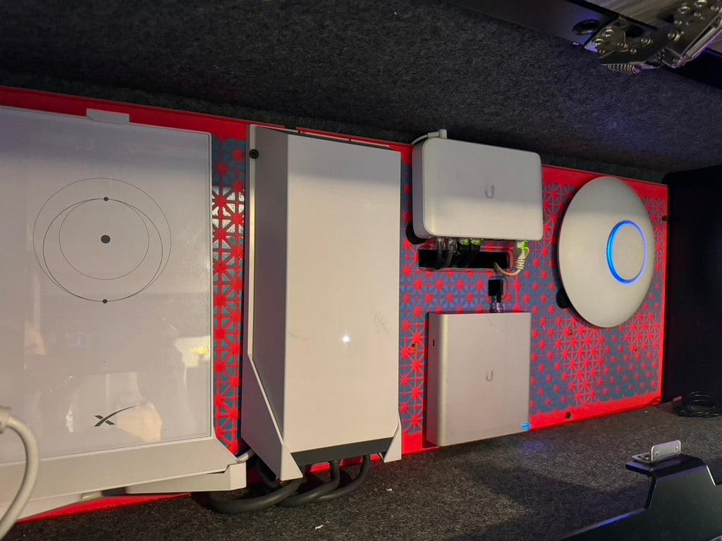 starlink router mounting in a sprinter van