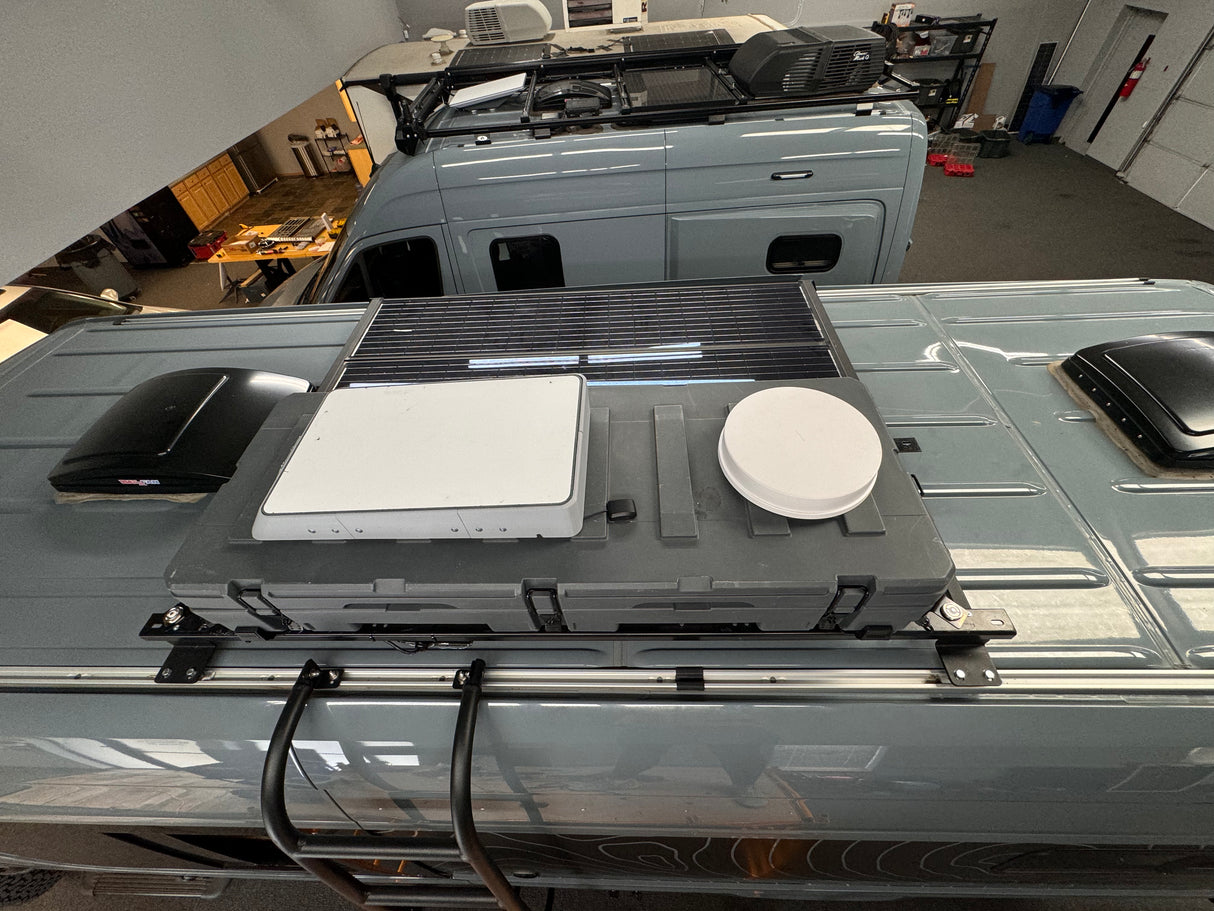 starlink installed on a sprinter van in seattle wa