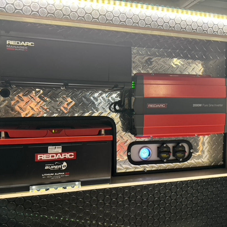 custom redarc system built by wolf pack
