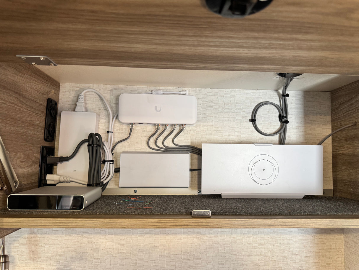 starlink and mobile security networking installed in a winnebago ekko rv seattle wa