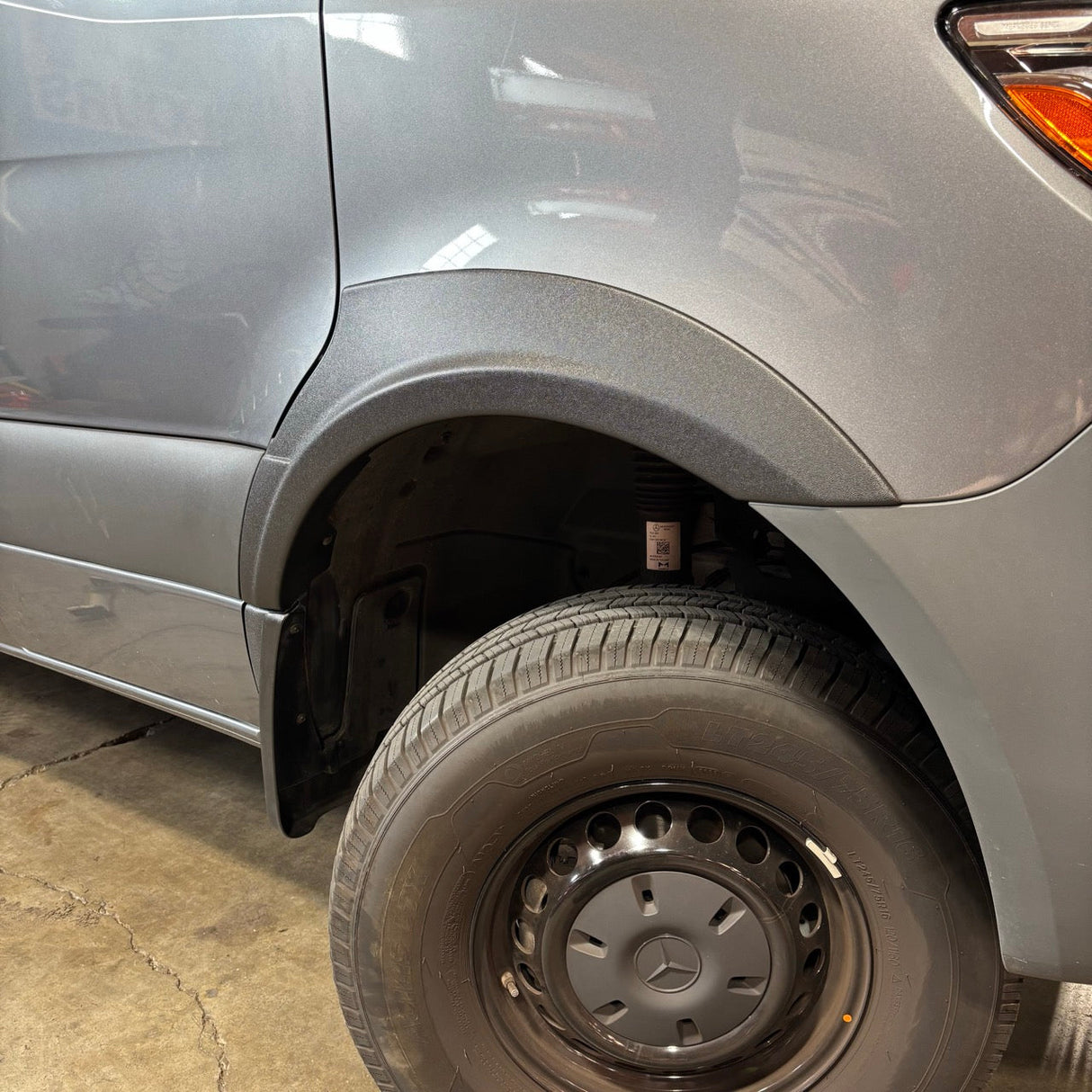 Rally Raider Front Flares for Sprinter Vans 2019+ Oversized Bumpers