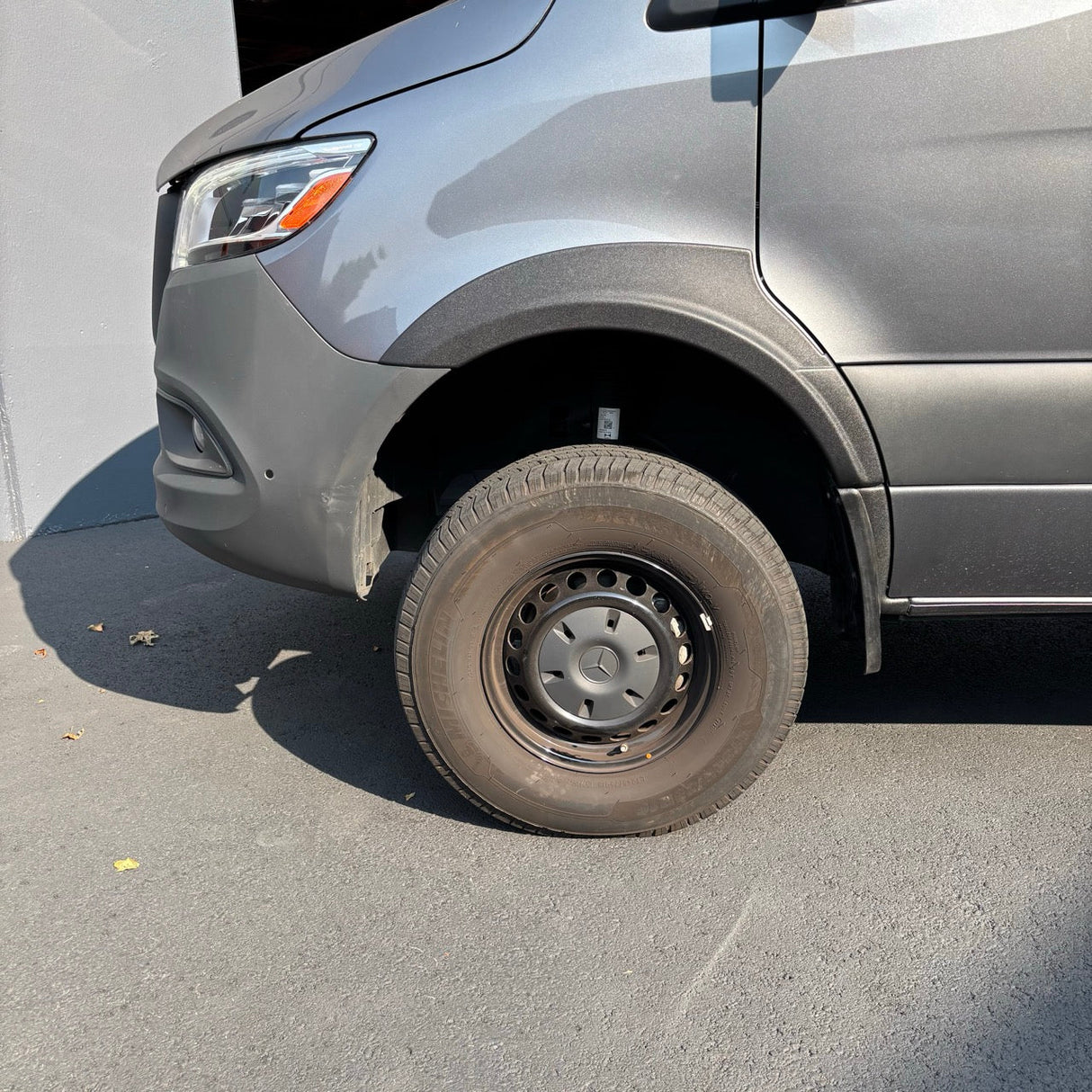 Rally Raider Front Flares for Sprinter Vans 2019+ Oversized Bumpers