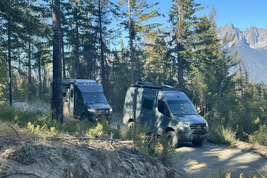off road in washington state sprinter van winnebago revel and winnebago ekko