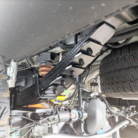 Leaf Springs Installed on the Trekko