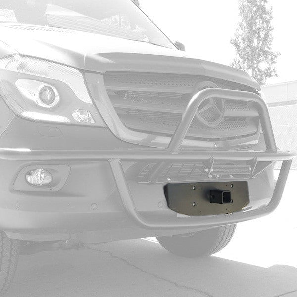 front receiver for bikes on a sprinter van