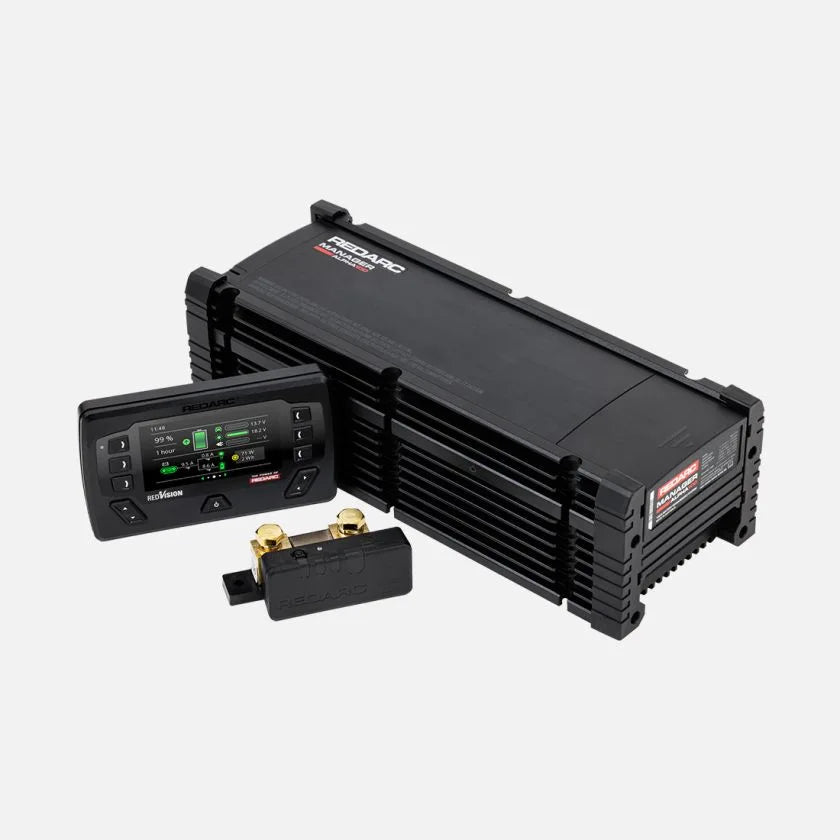 REDARC Manager Alpha100 with RedVision Display with Bluetooth Compatibility
