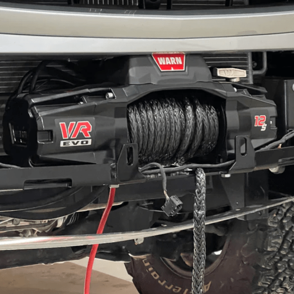 Warn VR EVO 12-S Synthetic Rope Winch - Wolf Pack Overland