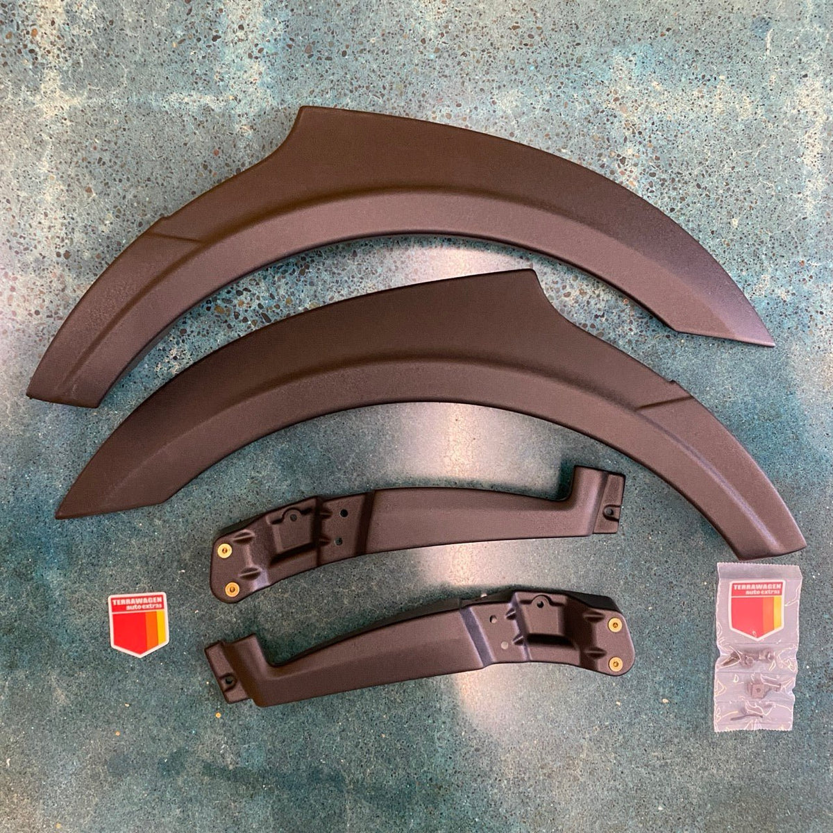 Rally Raider Front Flares for Sprinter Vans 2019+ Oversized Bumpers - Wolf Pack Overland
