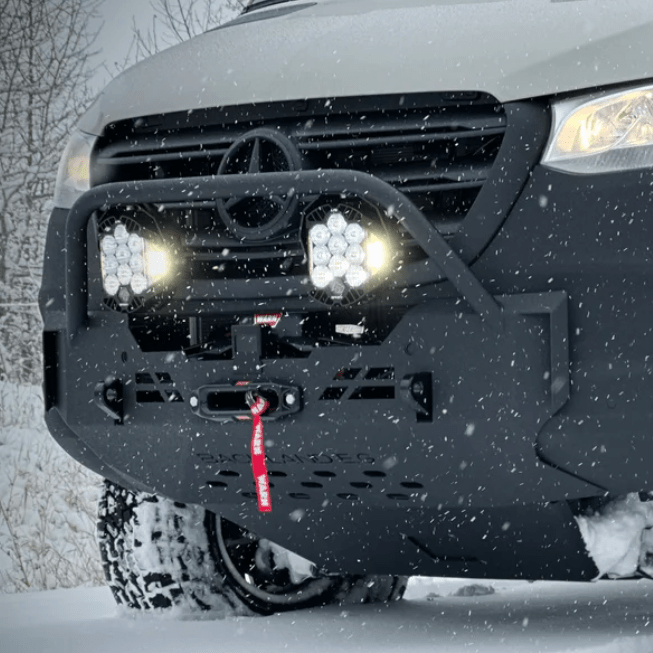 Warn VR EVO 12-S Synthetic Rope Winch - Wolf Pack Overland