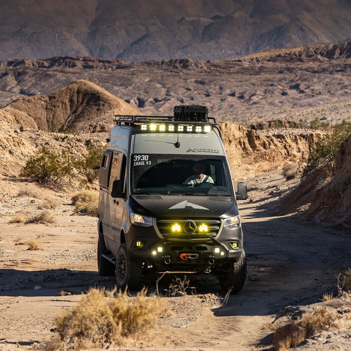 Aluminess Recon Front Winch Sprinter Bumper (2019+) - Wolf Pack Overland