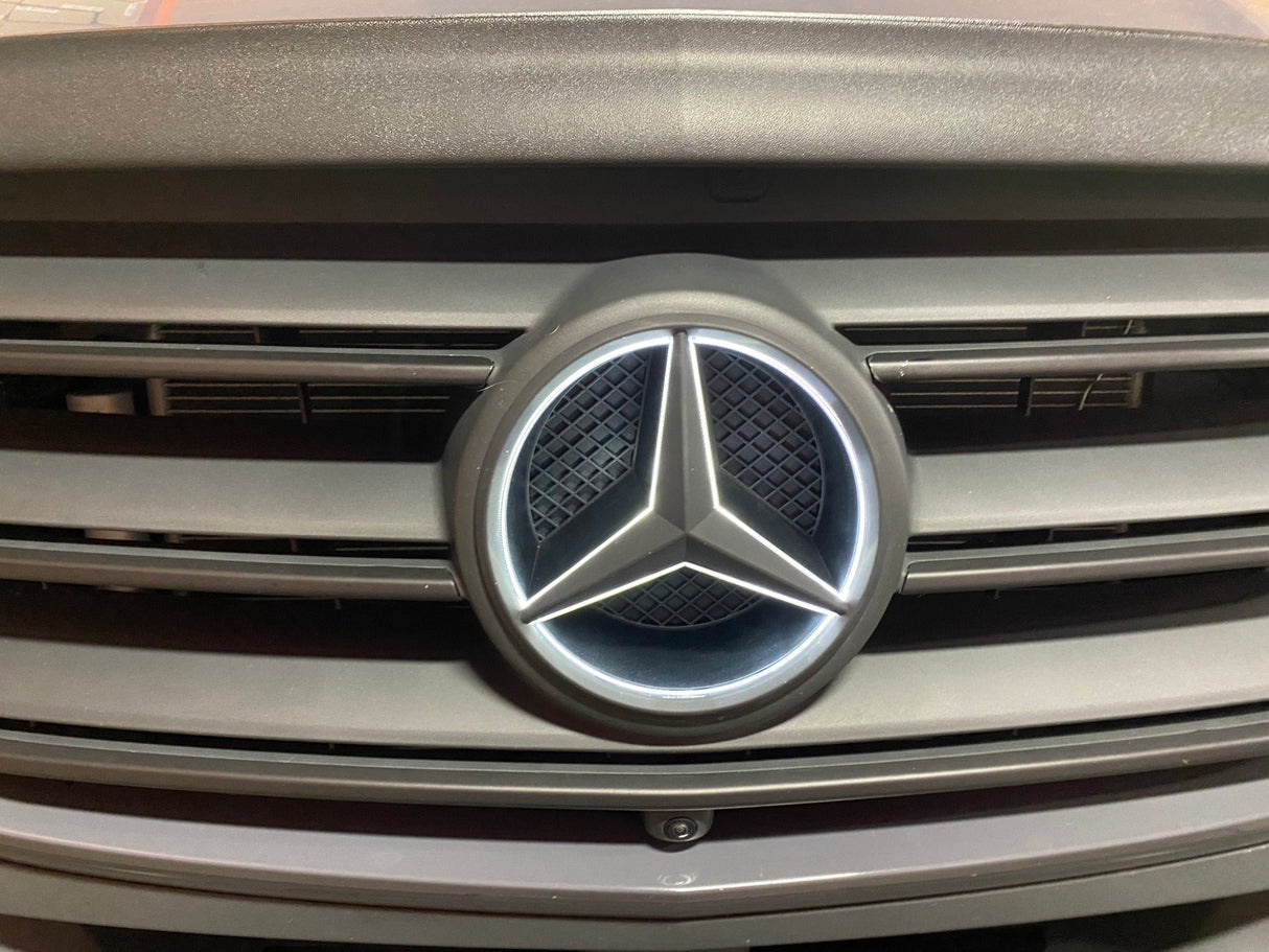 LED Grille Star Emblem – 2019+ Mercedes Sprinter 907 - Wolf Pack Overland