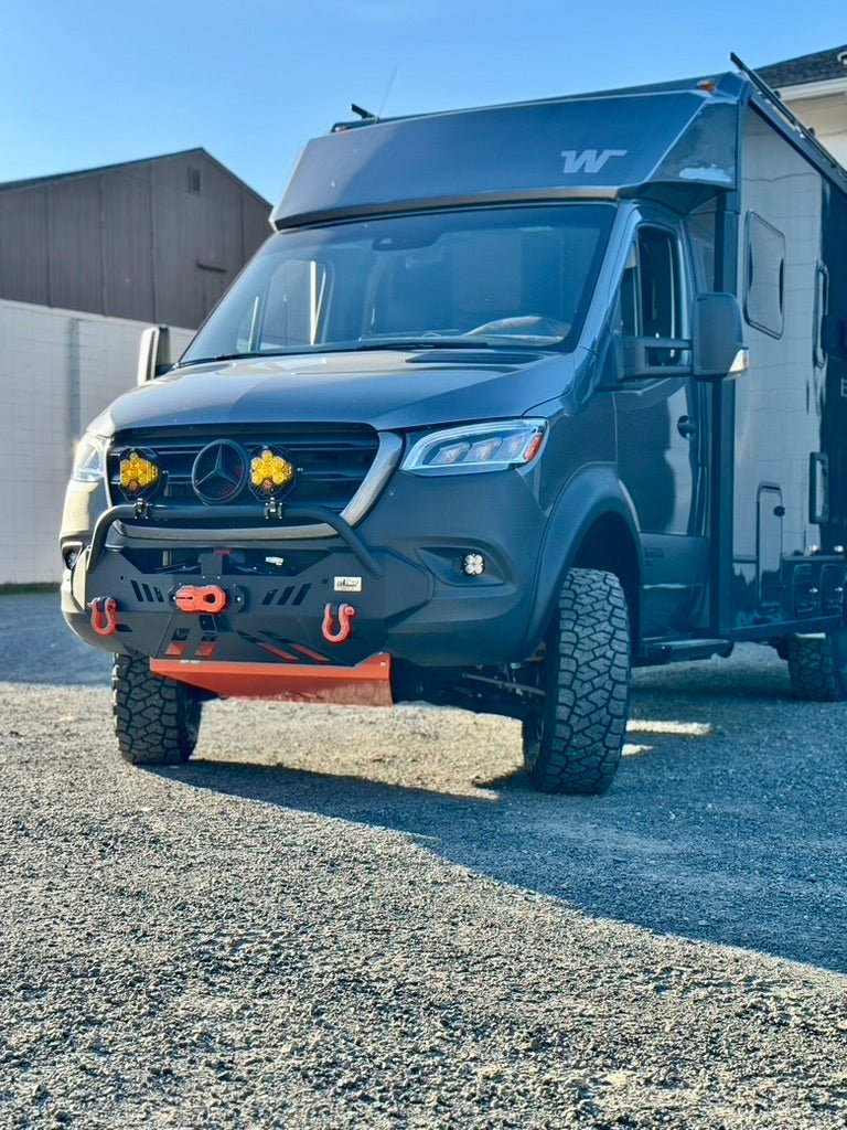 Desert Defender Classic Fender Flares – 2019+ Mercedes Sprinter 907 - Wolf Pack Overland