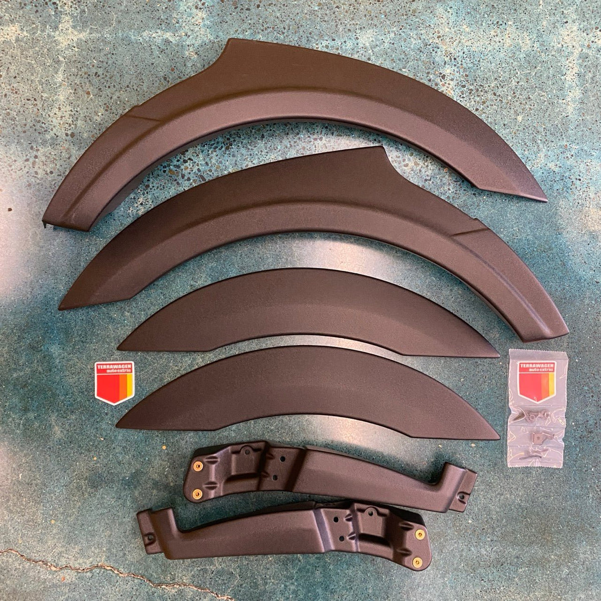 Rally Raider Front Flares for Sprinter Vans 2019+ Oversized Bumpers - Wolf Pack Overland
