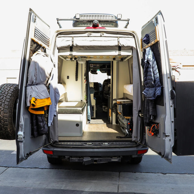 STOP-STAY™ Door Safety System for Mercedes Sprinter - Wolf Pack Overland