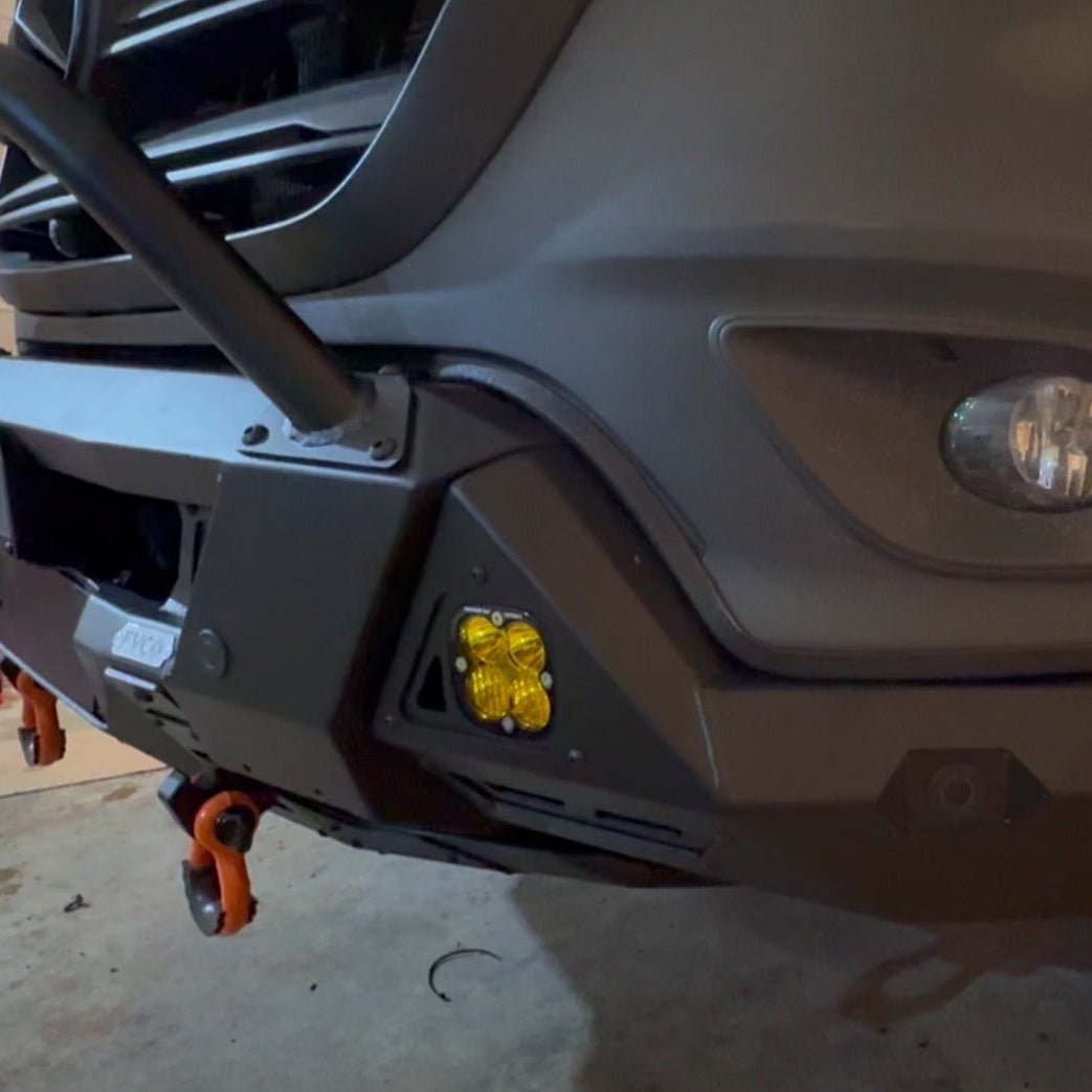 Baja Designs Squadron Sport Fog Pocket Lights for 2019+ Mercedes Sprinter - Wolf Pack Overland