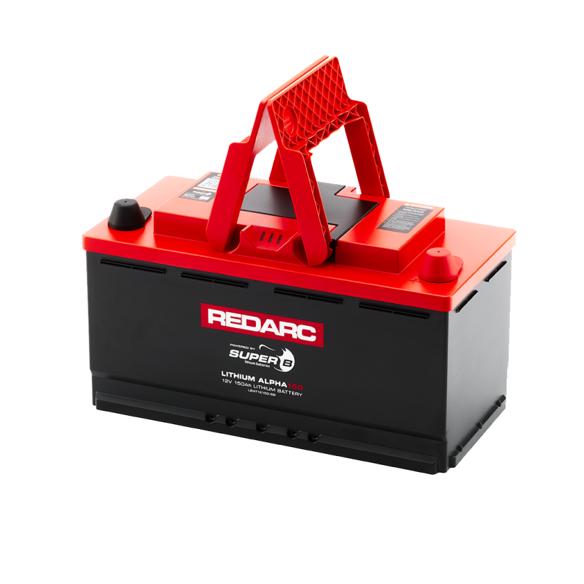 REDARC Alpha150 12V Lithium Battery Close-Up