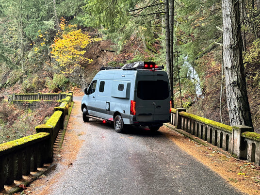 sprinter van upgrades on orcas island