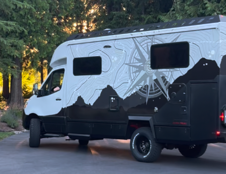 tiffin open trail with super single conversion on ko3 tires