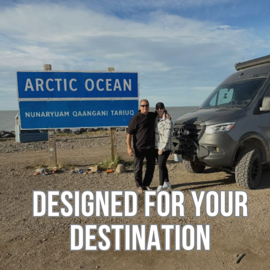 winnebago revel upgrades in the pnw exploring the arctic ocean from wolf pack overland