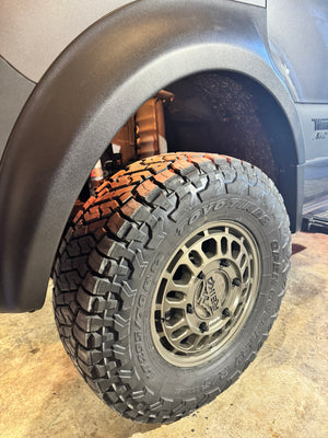 Desert Defender Classic Fender Flares – 2019+ Mercedes Sprinter 907