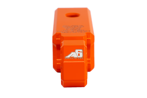 Agency 6 Shackle Block - 2" Hitch Receiver - Orange
