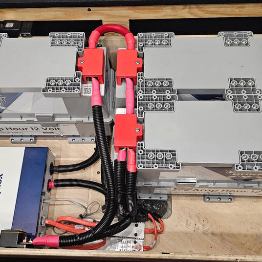 tiffin open trail upgraded wiring and additional battle born batteries
