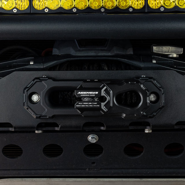 Agency 6 Billet Winch Shackle - Black