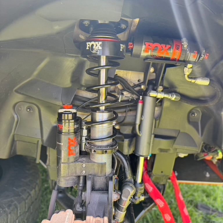 Agile FOX coilover suspension at Wolf Pack Overland