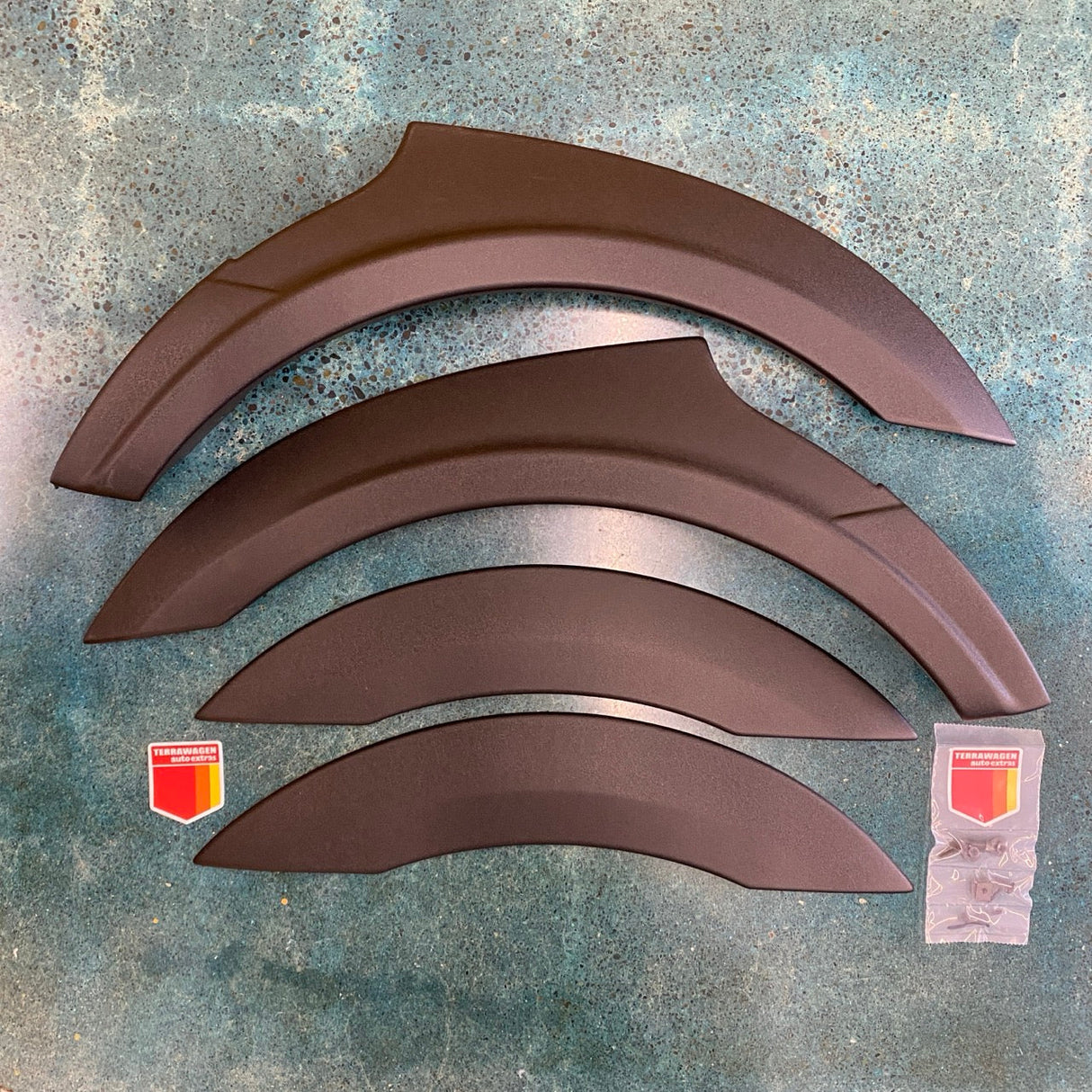 Rally Raider Front Flares for Sprinter Vans 2019+ Oversized Bumpers