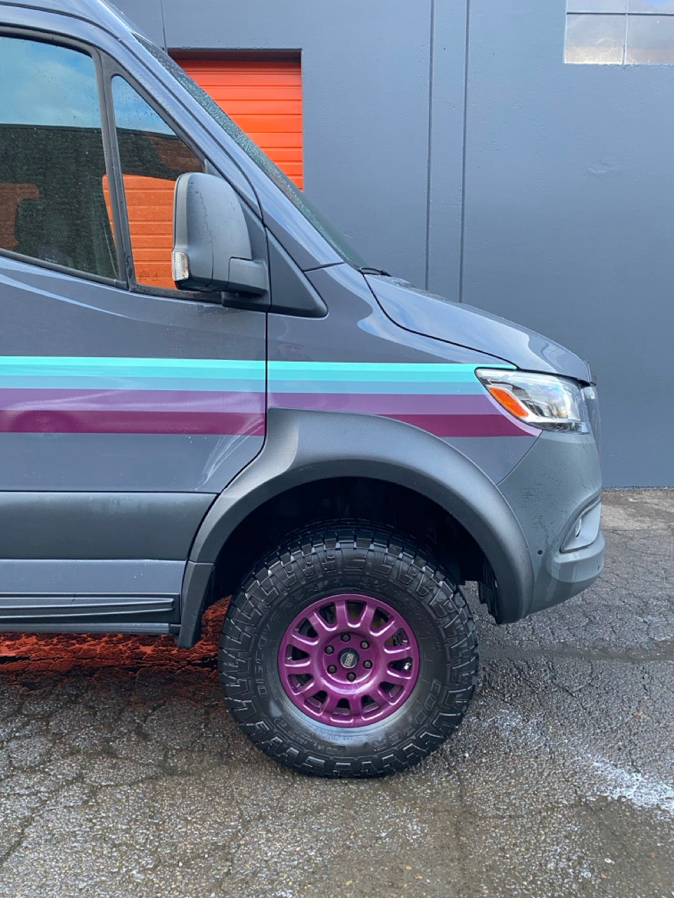 Desert Defender Fender Flares – Max Tire Clearance for 2019+ Mercedes Sprinter