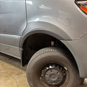 Rally Raider Front Flares for Sprinter Vans 2019+ Oversized Bumpers