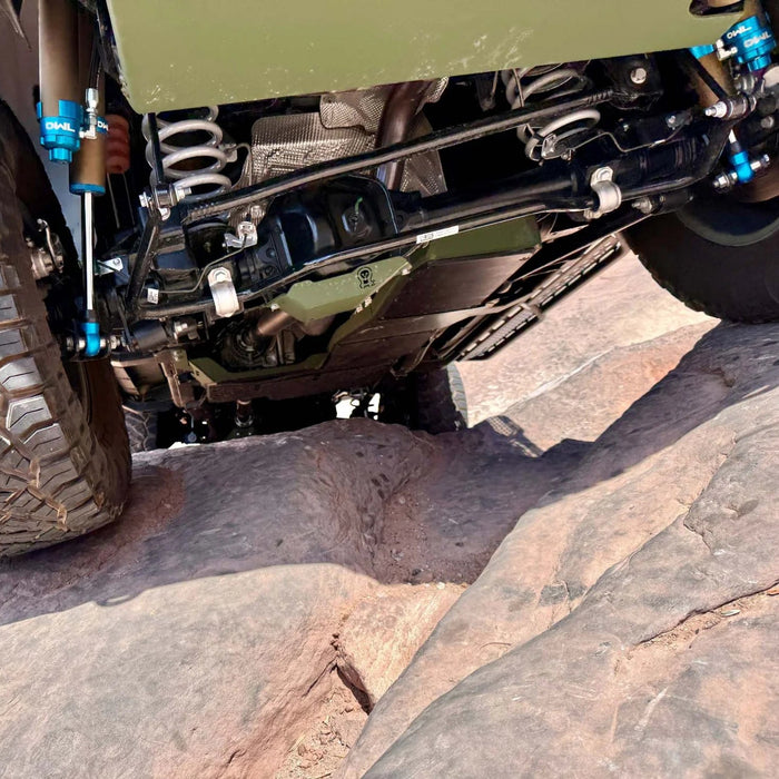 Ineos Grenadier Upgrades skid plate suspension in washington