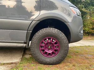 Mondo Mudguards – 2" Clearance Upgrade 2019+ Mercedes Sprinter - Wolf Pack Overland