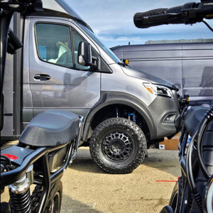 Desert Defender Fender Flares – Max Tire Clearance for 2019+ Mercedes Sprinter - Wolf Pack Overland