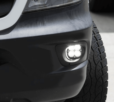Baja Designs Squadron Sport Fog Pocket Lights for 2019+ Mercedes Sprinter - Wolf Pack Overland