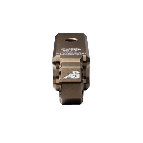 Agency 6 Recovery Shackle Block - 2" Hitch Receiver - Bronze - Wolf Pack Overland