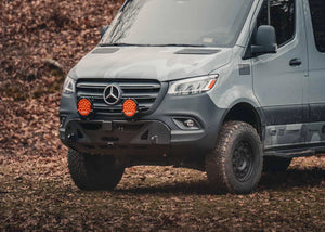 Backwoods Scout Mercedes Sprinter Front Bumper (2019+) - Wolf Pack Overland