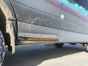 Dirt Dodger Door Spray Guards – 2019+ Mercedes Sprinter 907 - Wolf Pack Overland