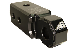 Shackle Block 2.5" Assembly - Black - Wolf Pack Overland