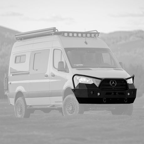 Aluminess Front Winch Sprinter Bumper (2019+) - Wolf Pack Overland
