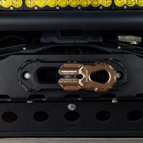 Agency 6 Billet Winch Shackle - Bronze - Wolf Pack Overland