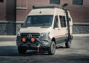 Backwoods Scout Mercedes Sprinter Front Bumper (2019+) - Wolf Pack Overland