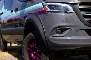 Desert Defender Classic Fender Flares – 2019+ Mercedes Sprinter 907 - Wolf Pack Overland