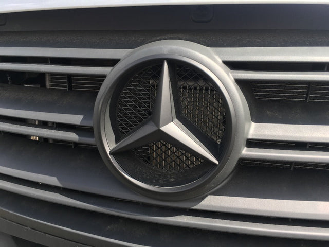 Black Front Emblem – 2019+ Mercedes Sprinter 907 - Wolf Pack Overland