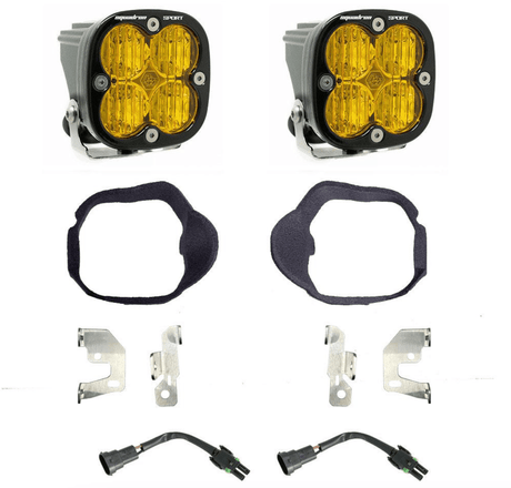 Baja Designs Squadron Sport Fog Pocket Lights for 2019+ Mercedes Sprinter - Wolf Pack Overland