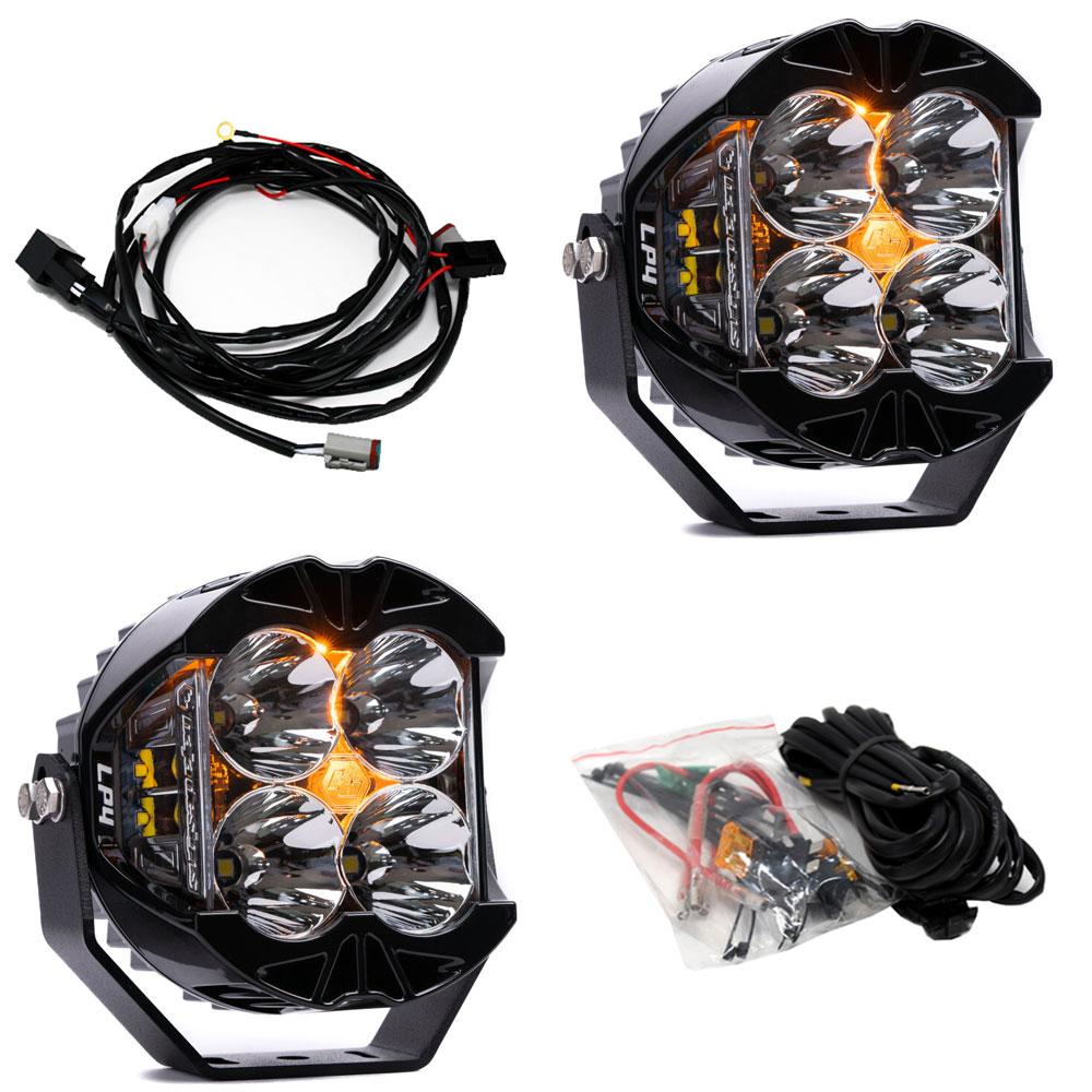 Baja Designs LP Light Pod Pair with Harness - Wolf Pack Overland