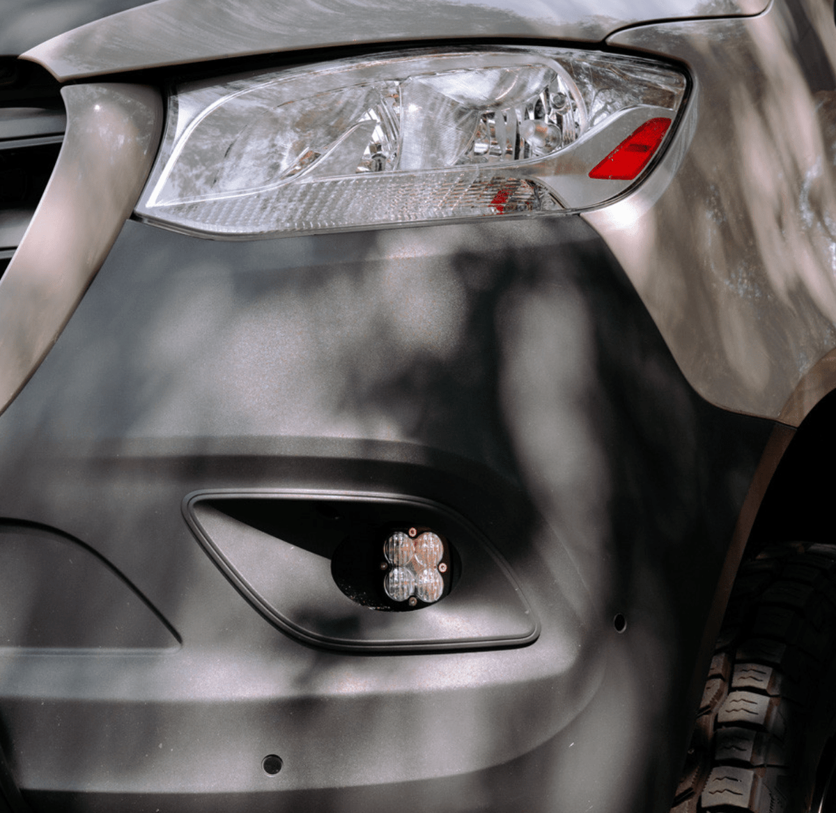 Baja Designs Squadron Sport Fog Pocket Lights for 2019+ Mercedes Sprinter - Wolf Pack Overland