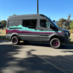Desert Defender Classic Fender Flares – 2019+ Mercedes Sprinter 907 - Wolf Pack Overland