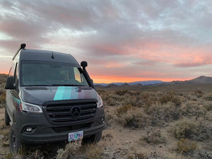 Aero Hood Spoiler – 2019+ Mercedes Sprinter Paint & Windshield Protection - Wolf Pack Overland