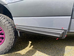 Dirt Dodger Door Spray Guards – 2019+ Mercedes Sprinter 907 - Wolf Pack Overland